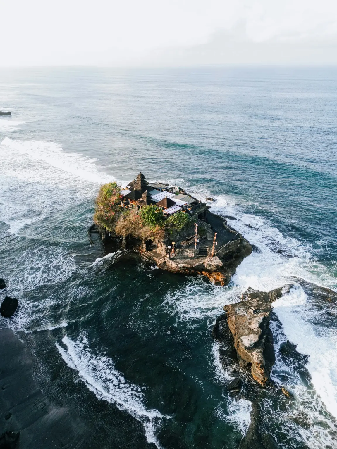 Tanah Lot Sunset Temple - destination near Ubud, Bali