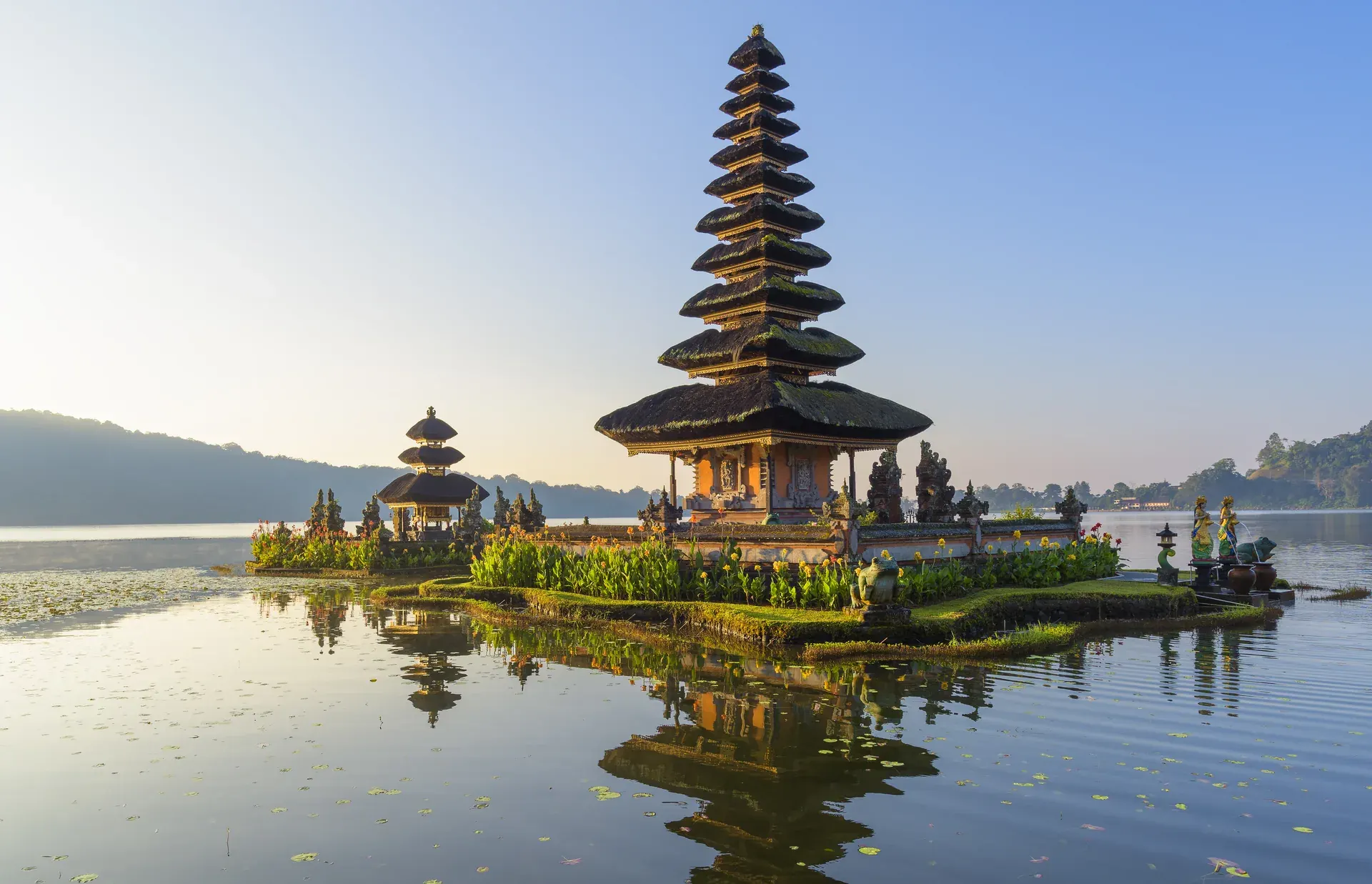 Ulun Danu Beratan Lake Temple - destination near Ubud, Bali