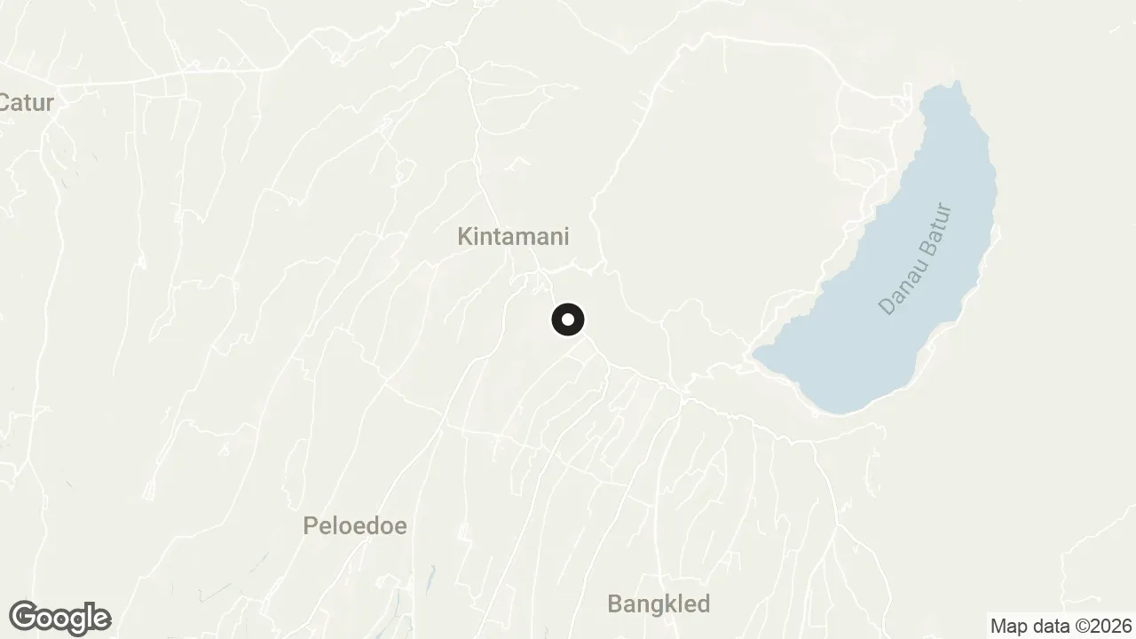 Map of the stops for Breakfast with a Volcano View