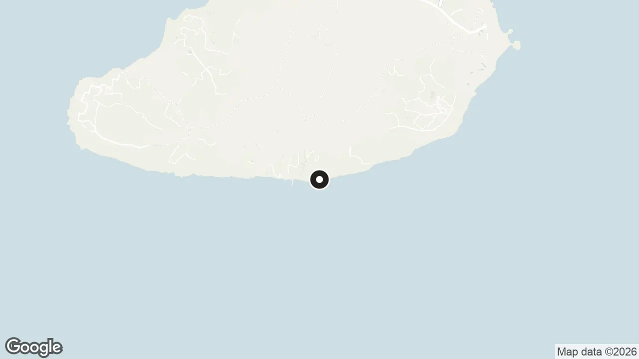 Map of the stops for Green Bowl Beach