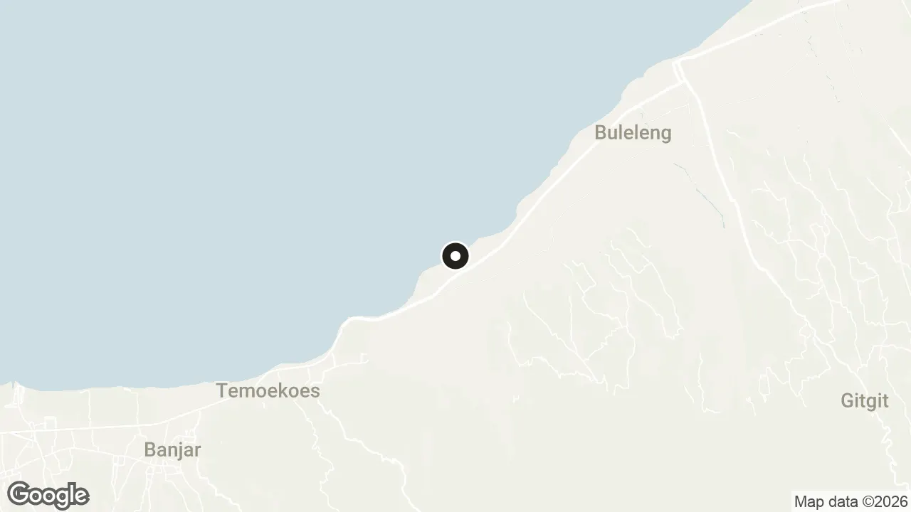 Map of the stops for Lovina Dolphin Sunrise